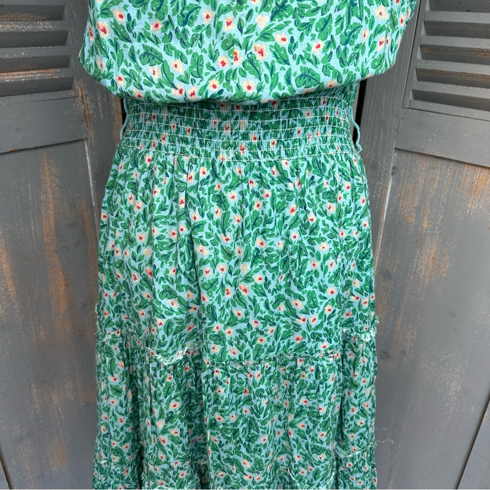 Roller Rabbit Cerro Naoki Dress Light Blue Sz L - Picture 16 of 16